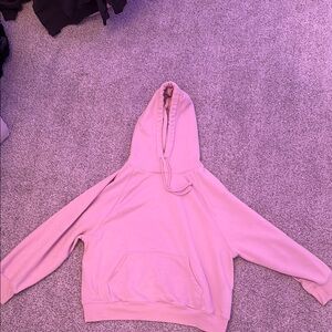 Old Navy Pink Oversized Long Sleeve Hoodie